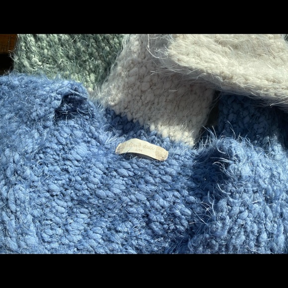 •NWOT•Altar’d State ‘Lovely Lash’ Tri-Color Striped Pullover Sweater - Picture 4 of 13